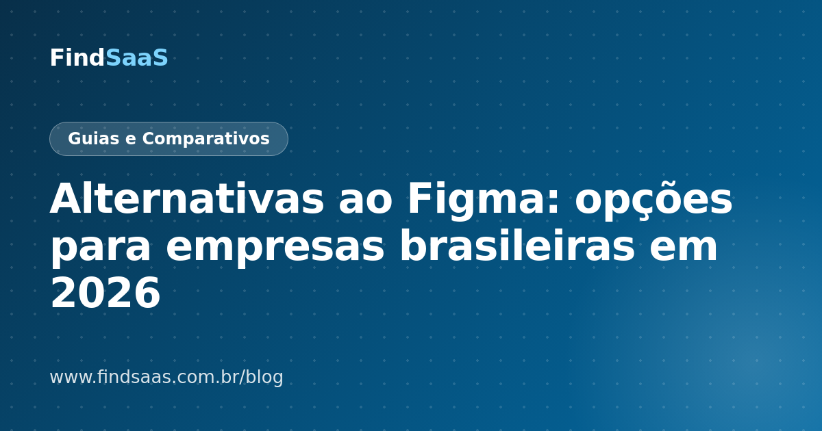 Alternativas ao Figma: opções para empresas brasileiras em 2026